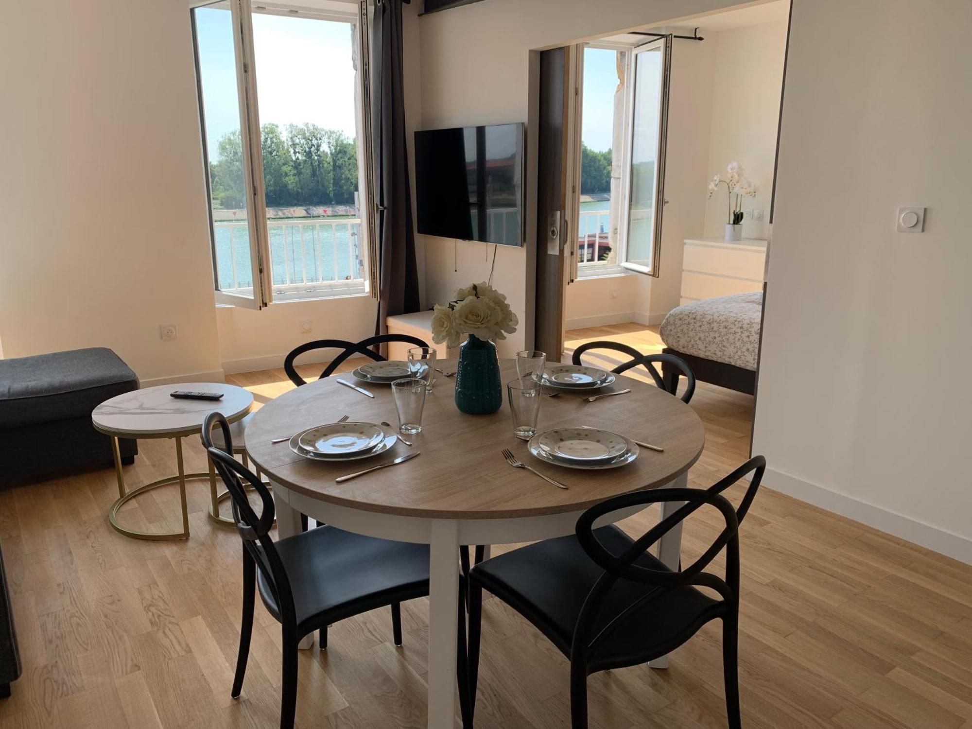 Appartement Neuf, Vue Sur Saone Mâcon Kültér fotó