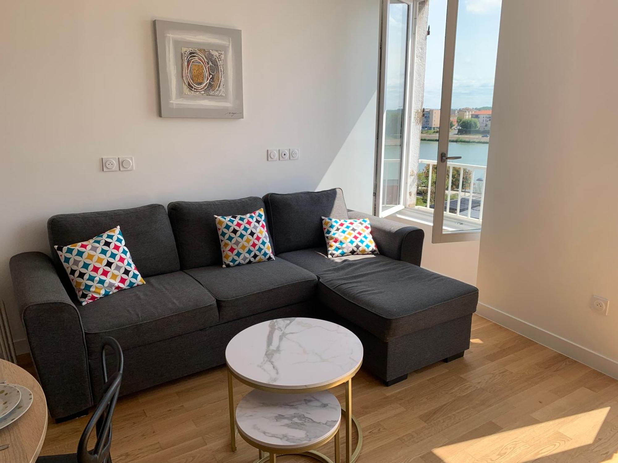 Appartement Neuf, Vue Sur Saone Mâcon Kültér fotó